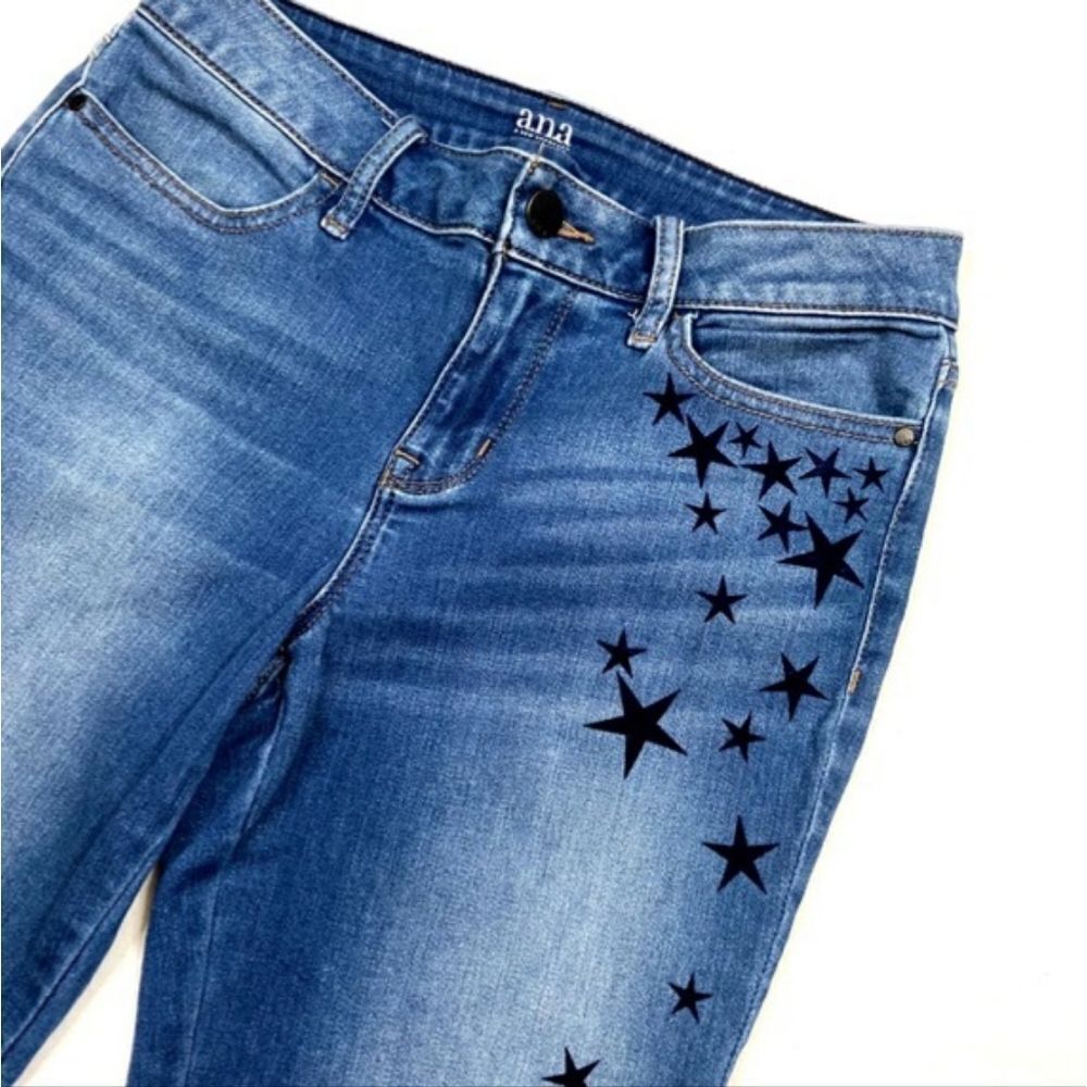 Plus Size! Velvet Stars Stretch Skinny jeans